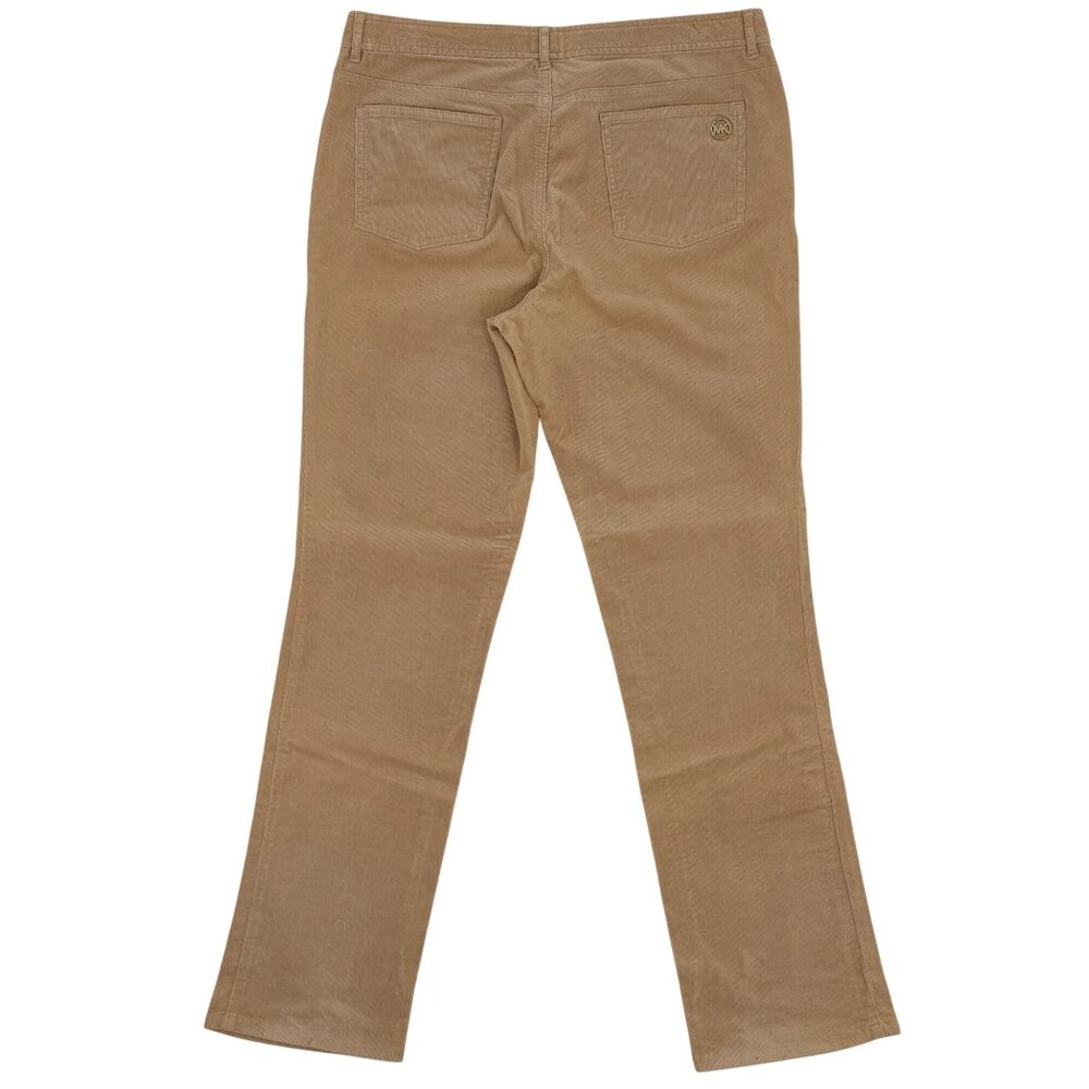 Michael Kors Tan Corduroy Pants | Quiet Luxury Academia Preppy Classic Casual 12 - Picture 6 of 14